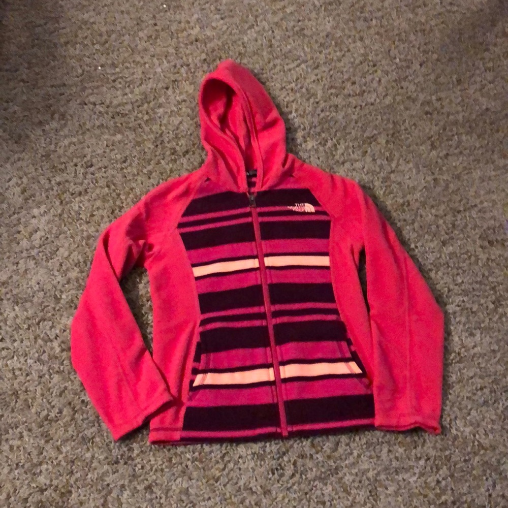Like new Fleece Jacket with Hood